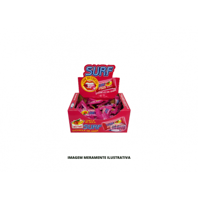 CHICLETE - SURF - 50UN RECH TUTTI FRUTTI